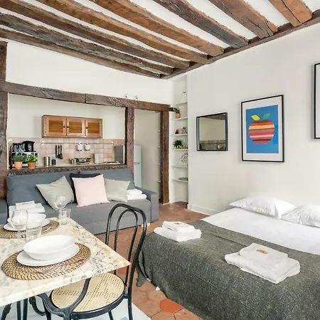 Le Marais - Beautiful Studio 4 Person *
